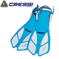 Детские ласты Cressi Fins Mini Bonete Blue/White сине-белые