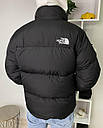 Пуховик The North Face зимовий чоловічий чорний розмір S, M, L, фото 3