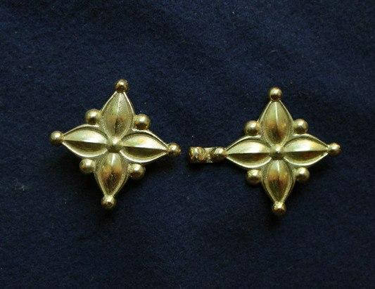 Застібки зроблені з прикрас кафтану, Пшеми, Польща, 10 століття, фото 1