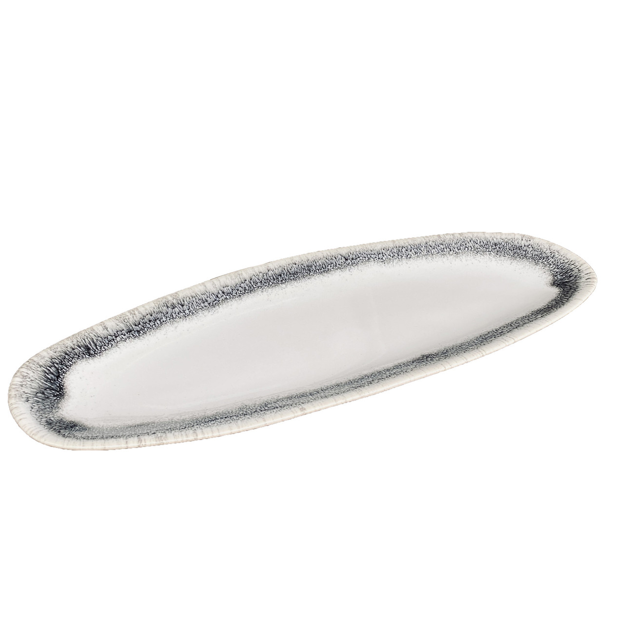 Блюдо овальне керамічне Pomax Gusto 33*12 см 36606-GRA-15