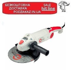 Кутошліфувальна машина 230 мм, 2000 Вт (плавний пуск, поворотна ручка) Intertool DT-0290