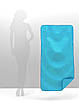 Рушник с нанесенням логотипу, фірмового стилю, брендований, блакитний, фото 3