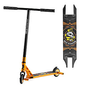 Самокат трюковий (алюміній, HIC-система, пеги, колеса PU 110 мм) Best Scooter 23015