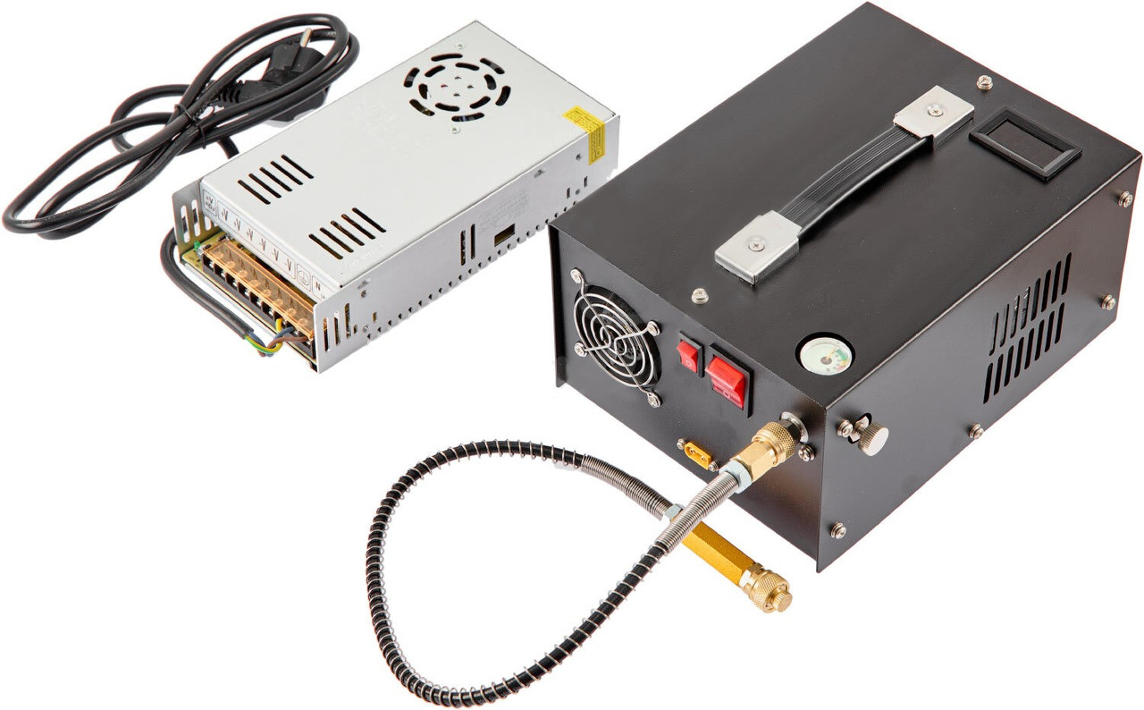 Компресор високого тиску (ВД) Sefic PCP 300 Bar (12,110,220V), фото 1