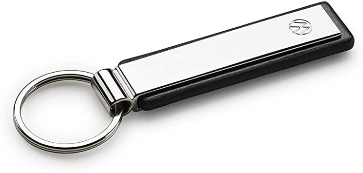 Брелок Volkswagen New Logo Key Chain Pendant Silver Metal, артикул 000087010BMYPN, фото 1