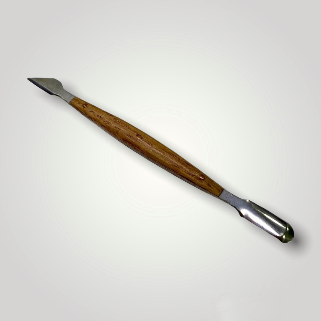 Купить Пушер для маникюра металлический с деревянной основой, цена 45 ...