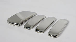 Хром накладки на ручки (комп.: 4 шт., Omsa) Citroen Berlingo 1996-2008