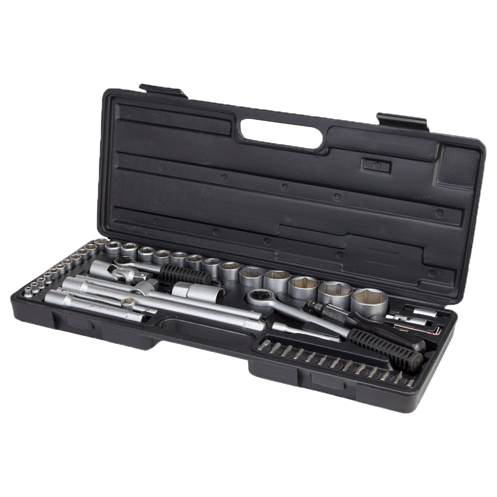 Набір інструментів 1/4", 1/2", 51 од., кейс (Grad 6003105)