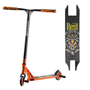 Самокат трюковий (алюміній, HIC-система, пеги, колеса PU 110 мм) Best Scooter 53880