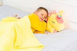 Плед іграшка єдиноріг і подушка 3в1