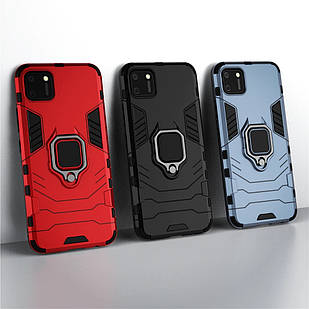Протиударний чохол із кільцем накладка Protective для Realme С11