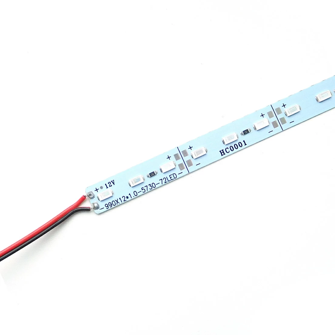 LED лінійка для рослин LT SMD5730 10W 12V IP20 (2 червоні + 1 синій) Gen.1