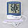 Термометр, гігрометр, годинник — виносний. Інкубатор/теплиця/для дому., фото 3