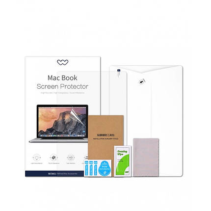 Захисна плівка WIWU Screen Protector for MacBook Pro 15 Clear (2016-2019) .Плівка захисна, фото 4