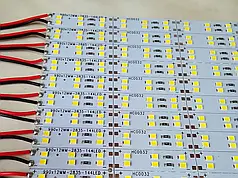 LED лінійка LT SMD2835 144LED 24W 12V 5500-6000К IP20 000206