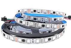 Адреса Smart LED стрічка LT TM1903 SMD5050 Digital RGB "Біг хвиля" 60шт/м 14.4W/m 12V IP20 93100