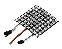 Адреса Smart LED матриця LT WS2812B 8*8см SMD5050 64ledя 5v ip20 93201