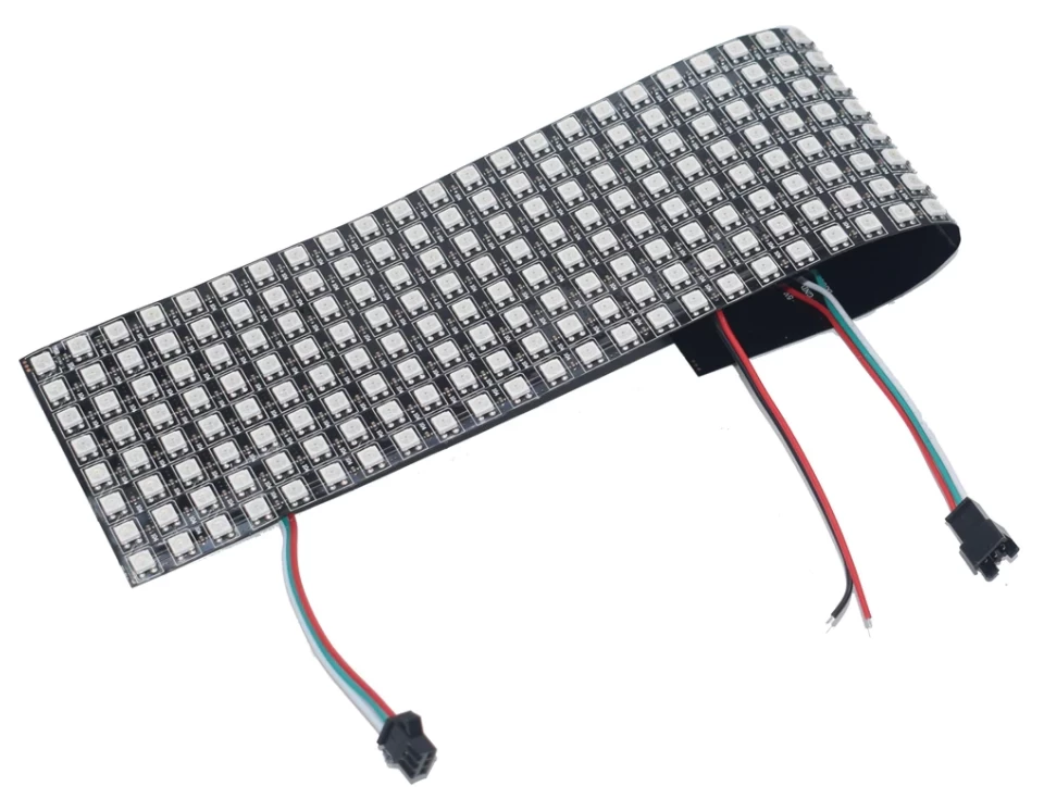 Адреса Smart LED матриця LT WS2812B 8*32см SMD5050 256led 5v ip20 93203