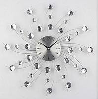 50 см, Декоративные настенные часы со стразами, оригинальные настенные часы, часы для комнаты Звезда-S,