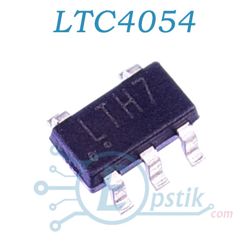 LTC4054LES5-4.2, (LTH7), контроллер заряда батареи, 4.2В 500мА, SOT23-5
