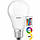 Лампа світлодіодна OSRAM A60 LED RGB + 2700К 9W E27 диммируемая пульт ДУ 806Lm 4058075430754, фото 3