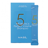 Шампунь для об'єму волосся з пробіотиками Masil 5 Probiotics Perfect Volume Shampoo Stick Pouch 8 ml