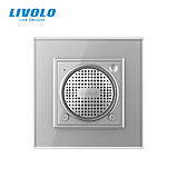 Bluetooth колонка 10 Вт Livolo сірий скло (VL-C7-FCF-2IP), фото 4