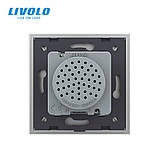 Bluetooth колонка 10 Вт Livolo сірий скло (VL-C7-FCF-2IP), фото 6