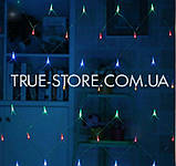 Гірлянда сітка 160 LED 2 м*1,5 м, Мультик-колір, фото 3