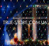 Гірлянда сітка 160 LED 2 м*1,5 м, Мультик-колір, фото 5