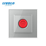 Розумна кнопка тривоги Livolo золото (VL-C7FYMA-2IP), фото 4