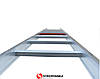 Односекційні алюмінієві сходи Unomax Pro VIRASTAR 15 ступенів, фото 3