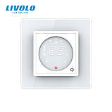 Термостат (терморегулятор) сенсорний для внутрішньопідлогового конвектора водяного опалення та фанкойла, фото 3