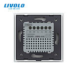 Термостат (терморегулятор) сенсорний для внутрішньопідлогового конвектора водяного опалення та фанкойла, фото 5