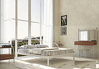 Кровать металлическая Анжелика белая 140*190 см (Металл-Дизайн ТМ)