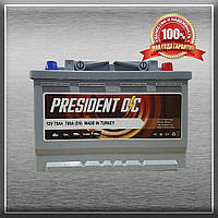 Аккумулятор PRESIDENT 6CT-85-0 85Ah/850A R+ (Президент) Aco Group Автомобільний АКБ Кислотний Туреччина НДРC