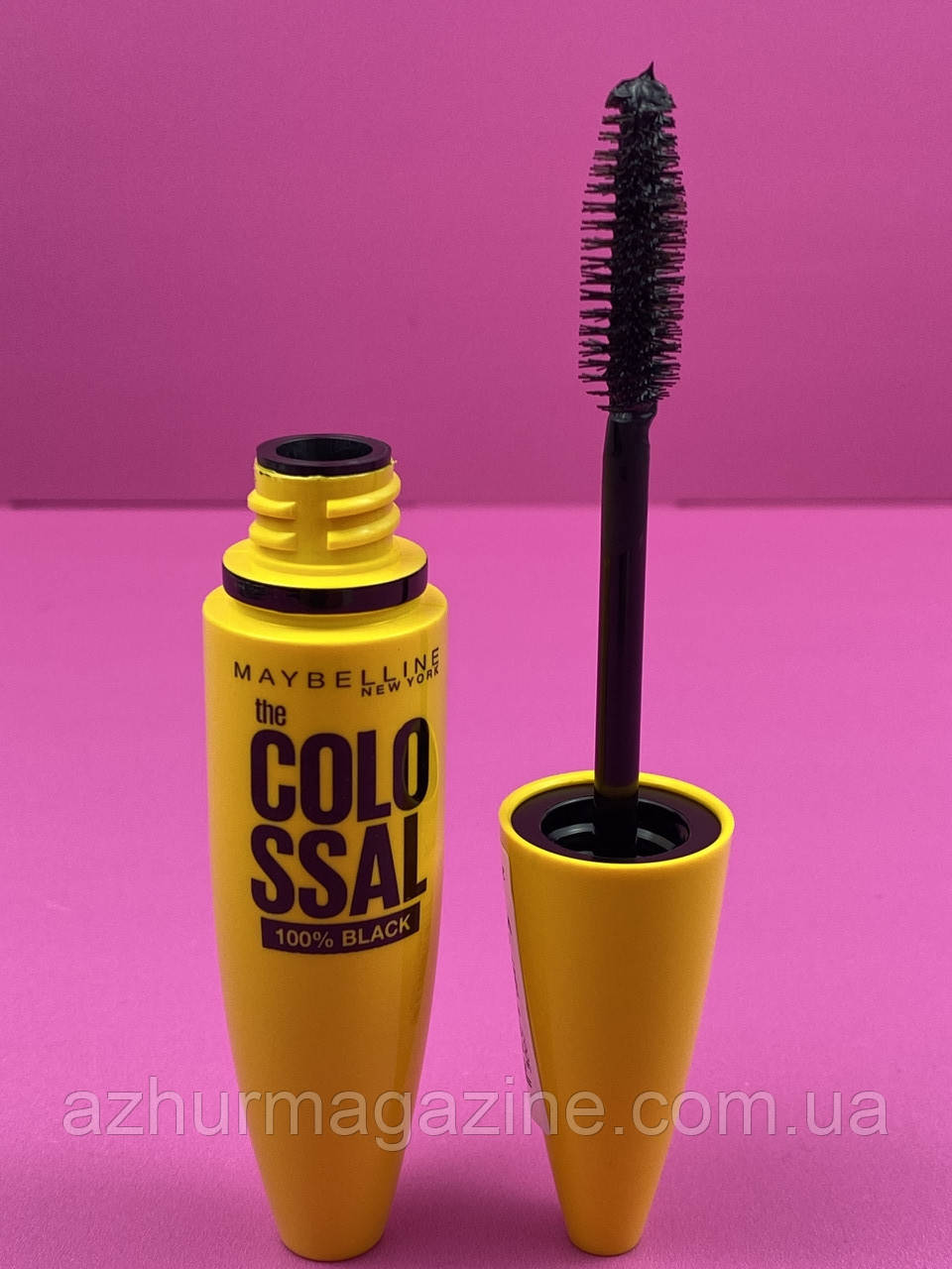 Туш Maybelline Volum Express Colossal 100% Black