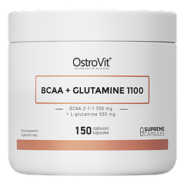 BCAA + Glutamine 1100 OstroVit 150 капсул
