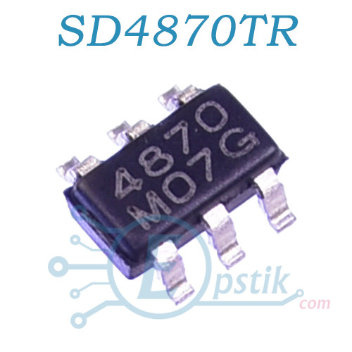 SD4870TR, (4870), PWM контролер живлення, SOT23-6