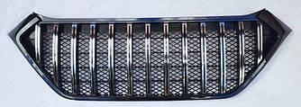 Решітка радіатора Hyundai Tucson TL (15-19) тюнінг хром смужки