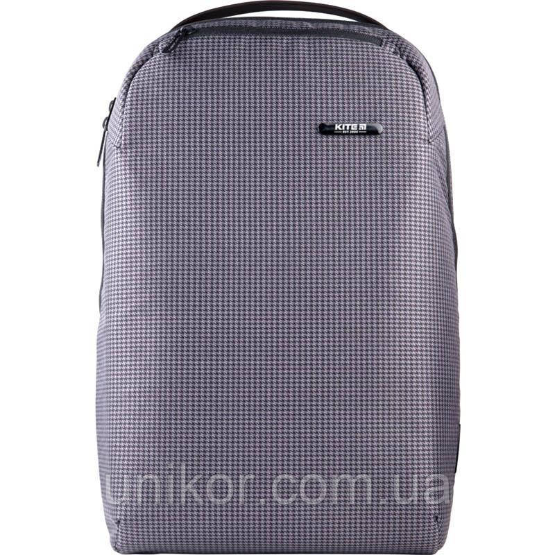 Рюкзак K21-2515L-1, ущільнена спинка, 1 відділення, відділення для ноутбука та планшета