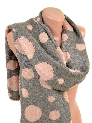 Шарф Жіночий Осінь-Зима Віскоза M0450 pink Розпродаж, фото 1