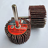 Круг пелюстковий на оправці КЛО 60х30х6 P40, фото 2