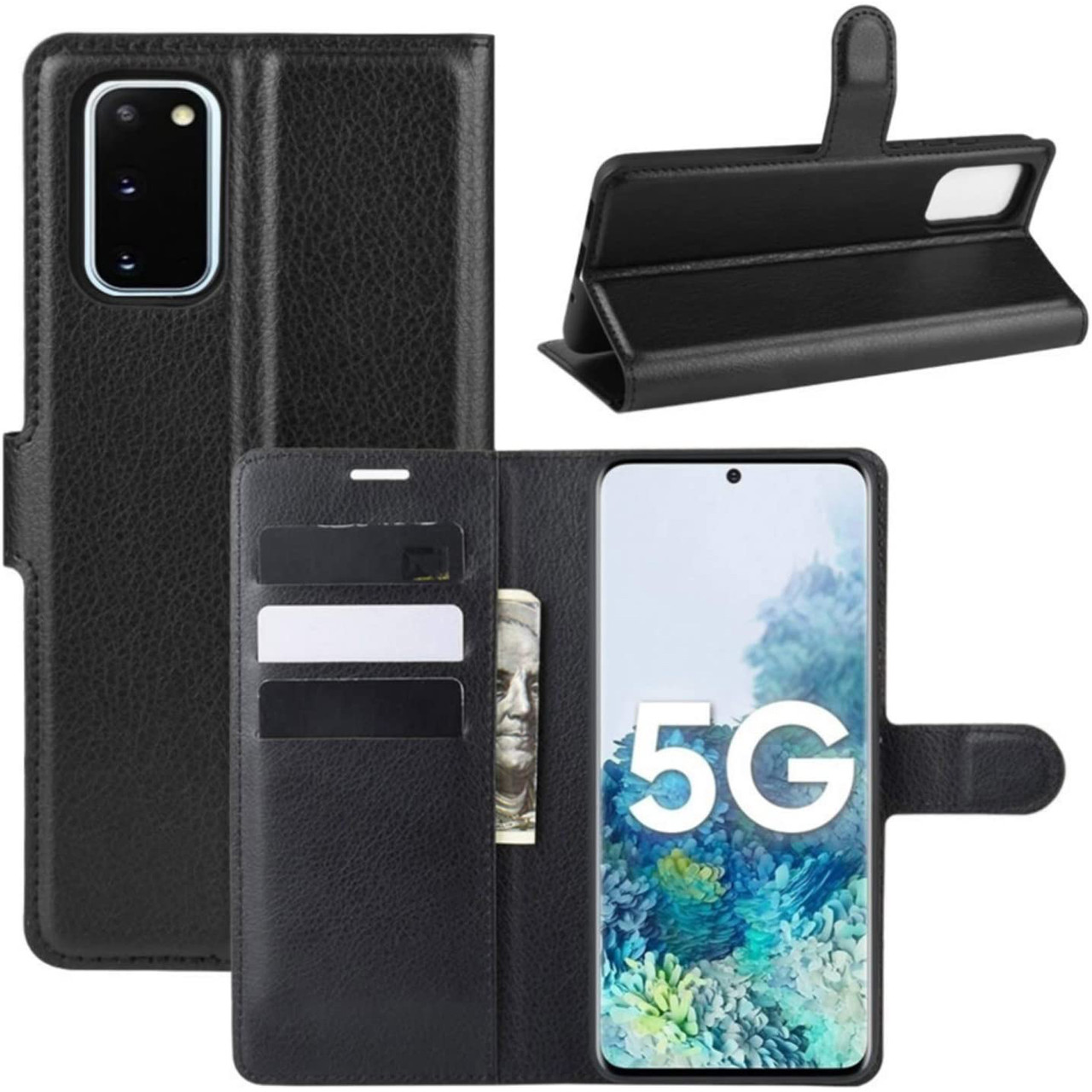 Чохол-книжка Litchie Wallet для Samsung Galaxy S20 FE Black
