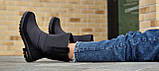 Дутіки жіночі зимові теплі стильні чорні чоботи Дутики женские зимние теплые стильные черные сапоги (Код: Л1965), фото 9