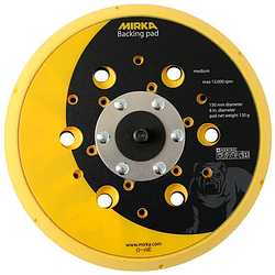 Шліфувальна підошва середня жорсткість 150 мм 48 отв 5/16" Mirka 8292502511