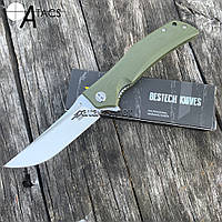 Bestech Knife Ніж складаний SCIMITAR Army Green BG05B-1