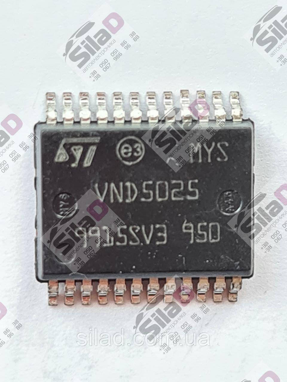 Мікросхема VND5025 ST корпус PowerSSO-24™, фото 1