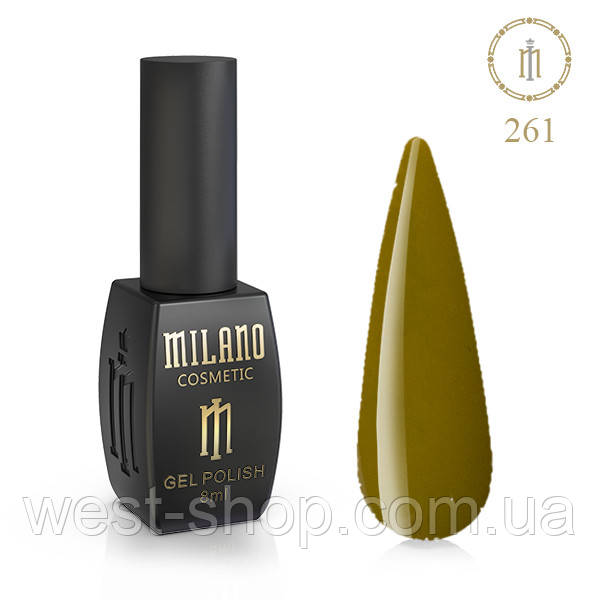 Гель-лак Milano 8 мл, № 261