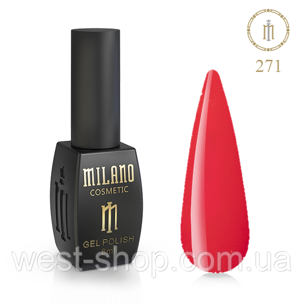 Гель-лак Milano 8 мл, № 271
